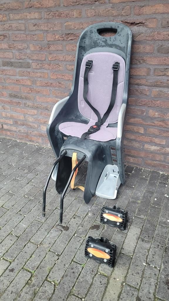 Kinderzitje fiets, Ophalen, Achterzitje, Polisport, Gebruikt