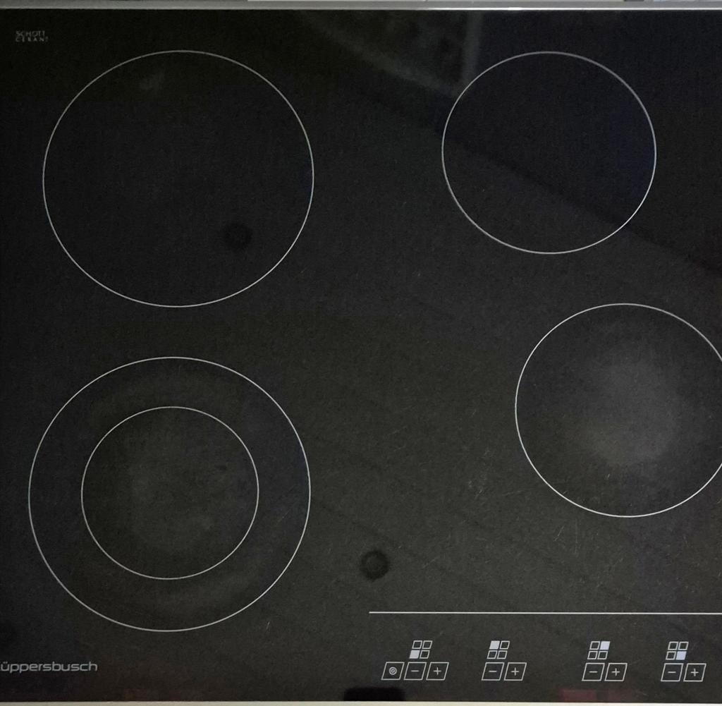 La plaque vitrocéramique Kuppersbuch fonctionne parfaitement, Electroménager, Enlèvement