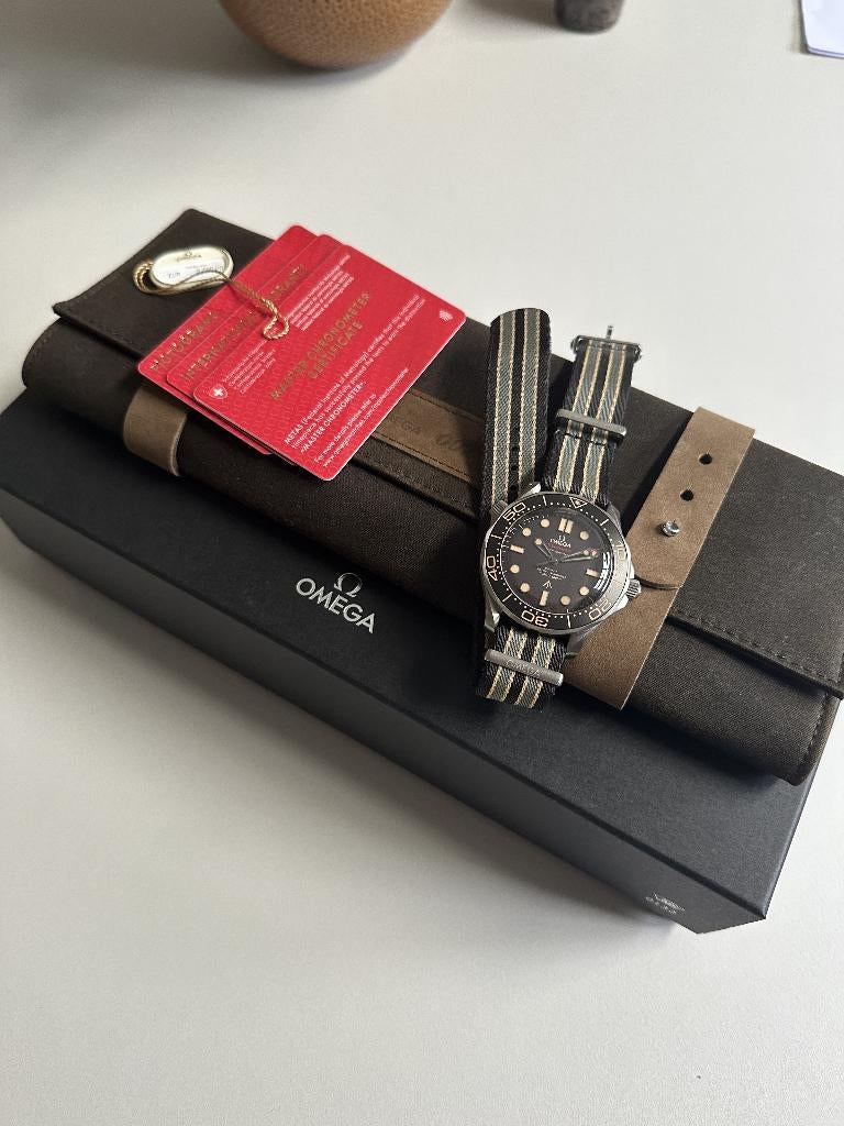 Omega Seamaster 300m NTTD, Handtassen en Accessoires, Horloges | Heren, Ophalen, Omega