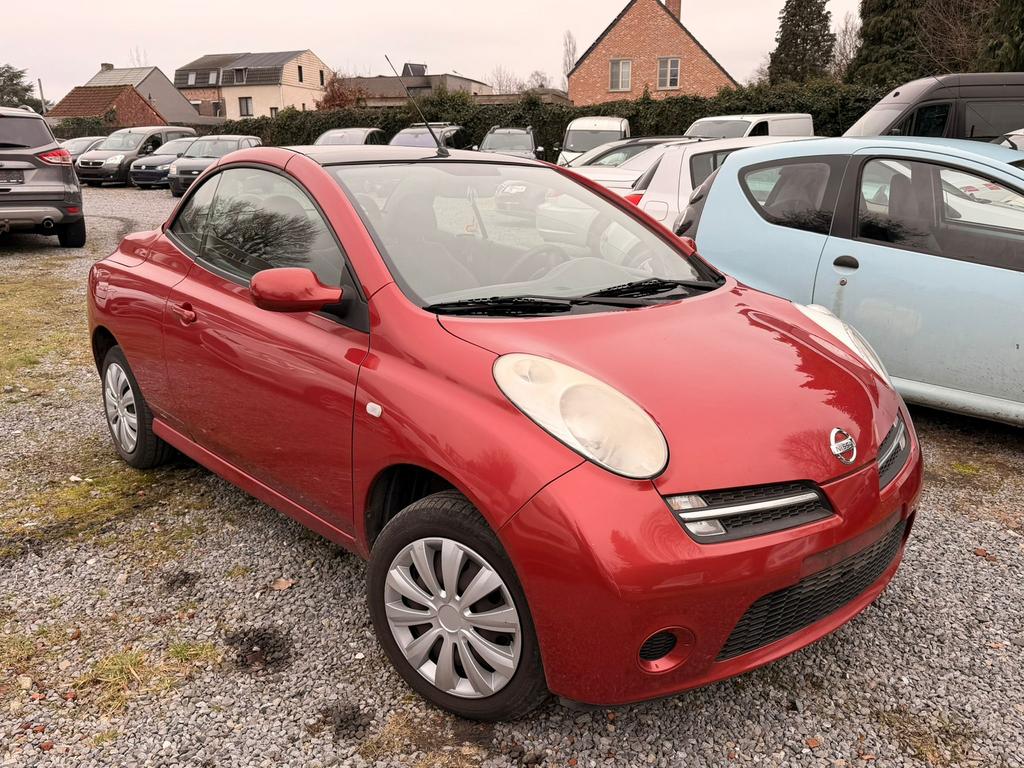 NISSAN MICRA 2005 BENZINE 210.000KM 1.0 EURO4 KABRO, Auto's, Handgeschakeld, Euro 4, 3 deurs, Micra