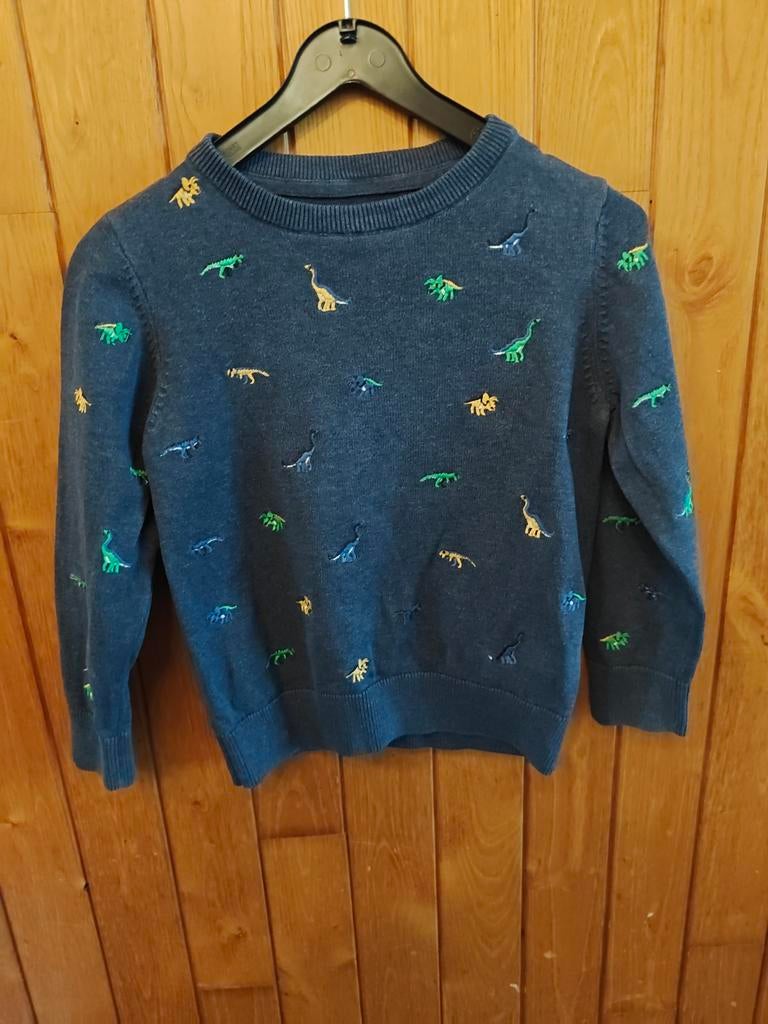 Trui met dino's, Enfants & Bébés, Vêtements enfant | Taille 104, Garçon, C&A, Pull ou Veste, Comme neuf