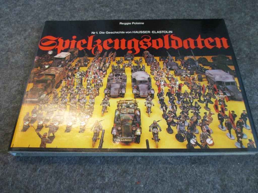 boek spielzeugsoldaten,  geschiedenis van Hausser- Elastolin, Boeken, Hobby en Vrije tijd, Zo goed als nieuw, Overige onderwerpen