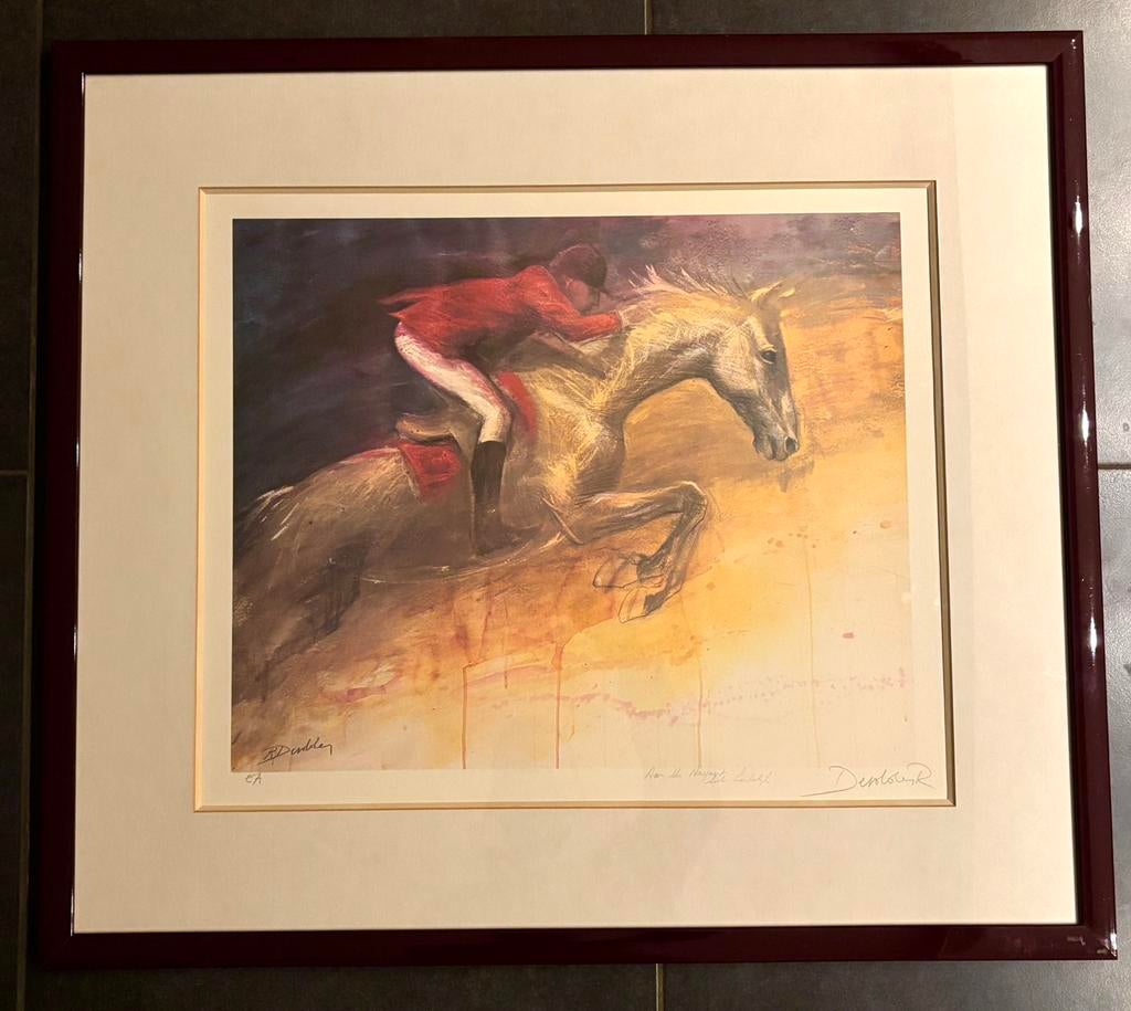 Roland Devolder – Ruiter te paard, Antiek en Kunst, Ophalen