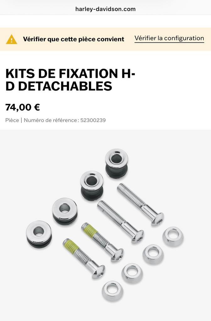 Harley Davidson Softail afneembaar dockingstation, Motoren, Ophalen of Verzenden, Gebruikt