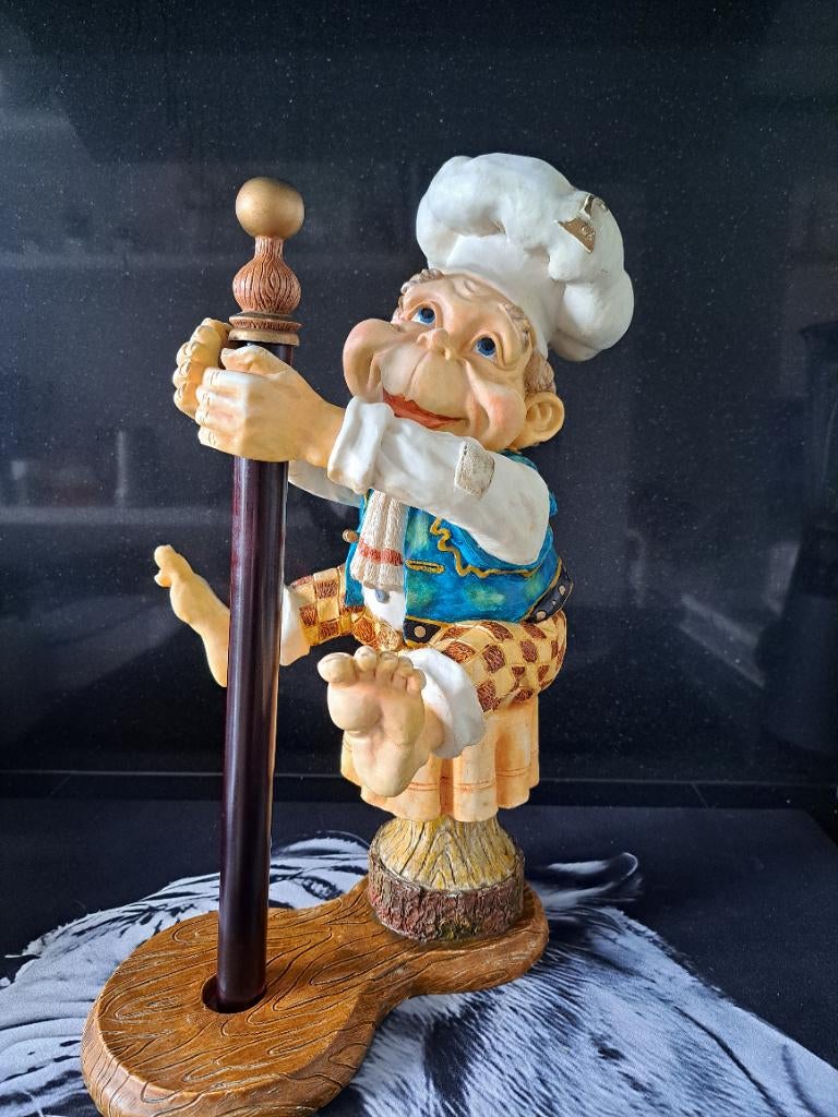 Efteling volk van laaf keukenrolhouder, Collections, Efteling, Enlèvement ou Envoi, Comme neuf, Ustensile