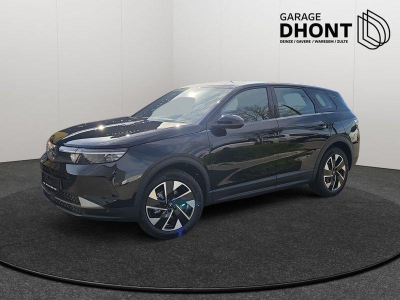 Opel Grandland Edition - 1.2 MHEV - Automaat - 145PK, Auto's, 1199 cc, Leder en Stof, Zwart, Bedrijf