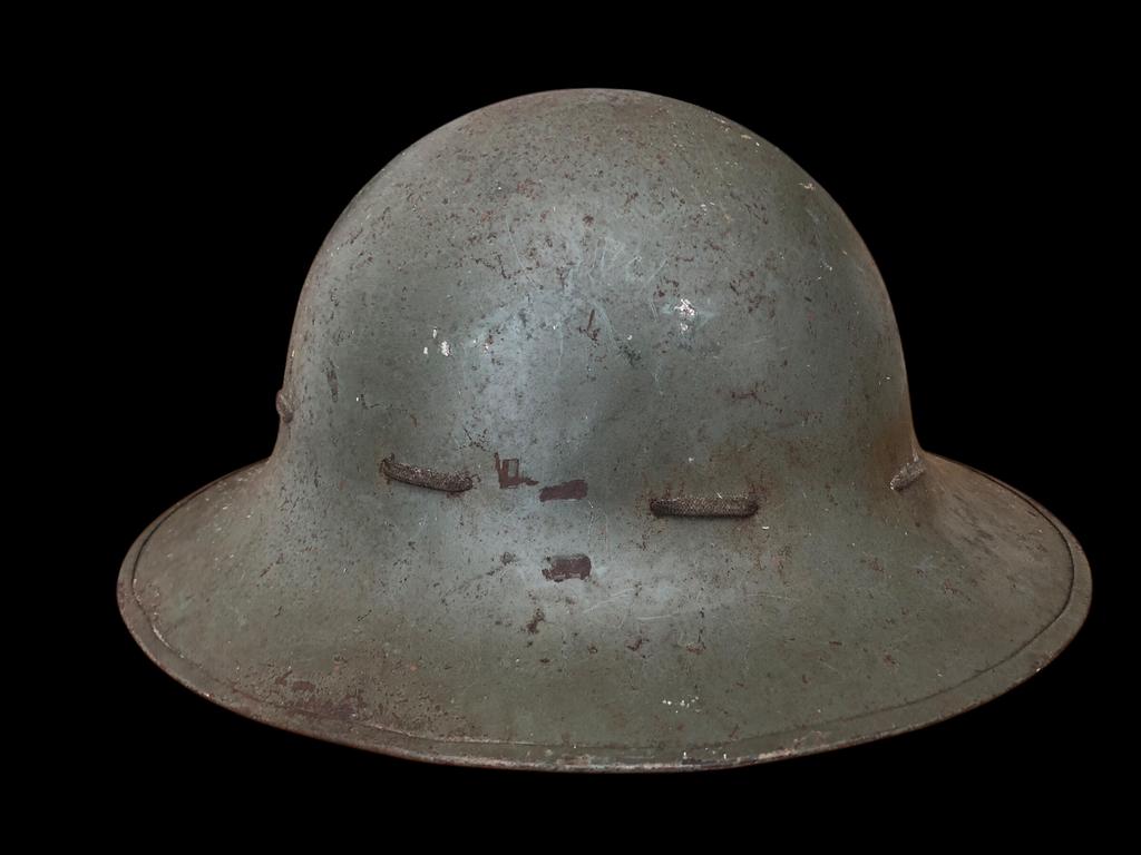 Britse WW2 Zuckermann helm, Verzamelen, Militaria | Tweede Wereldoorlog, Ophalen of Verzenden