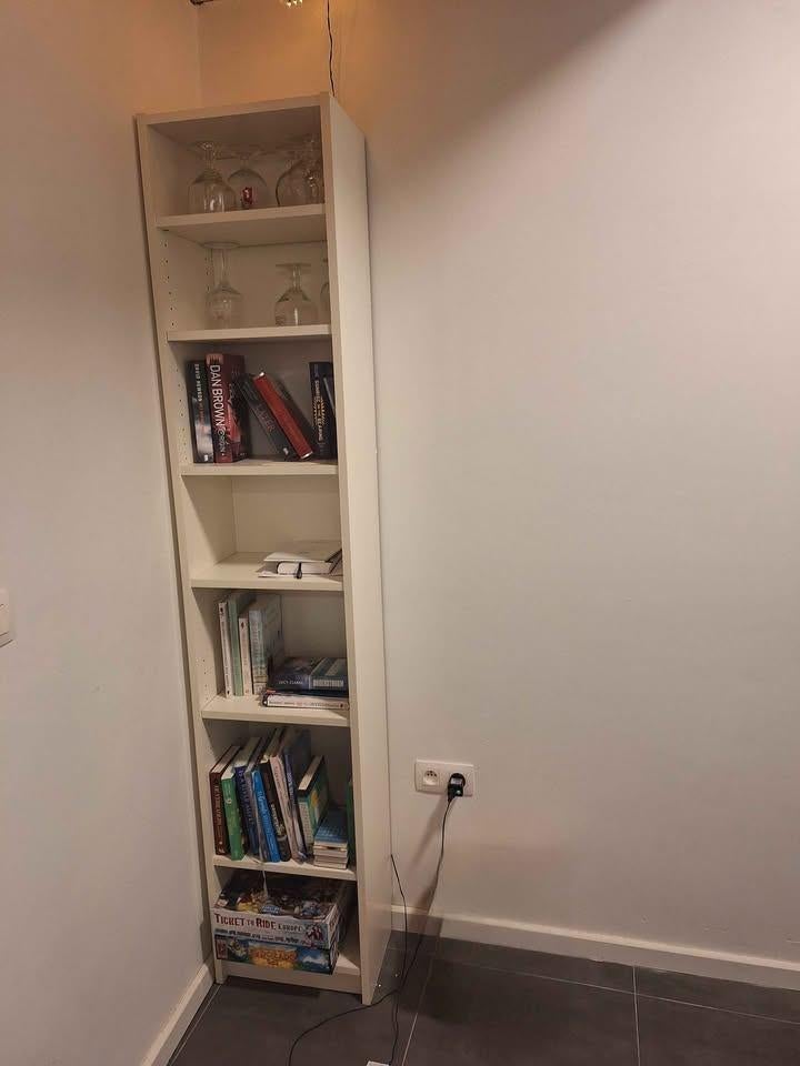 (Boeken)kastje, Huis en Inrichting, Ophalen, Met plank(en), Minder dan 50 cm, Gebruikt