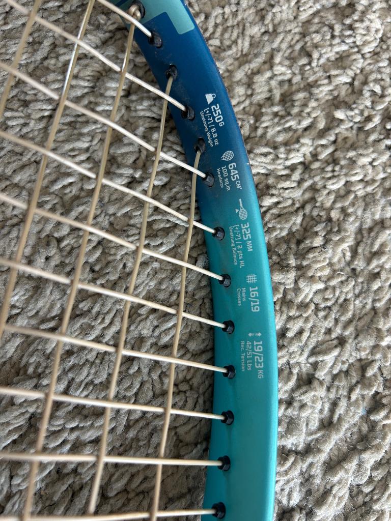 Tennis racket Babolat JR26 Pure Drive, Sport en Fitness, Tennis, Ophalen, Zo goed als nieuw, Racket, Babolat