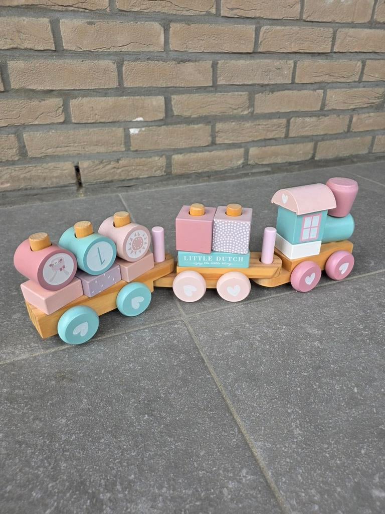 Houten speeltrein Little Dutch, Ophalen