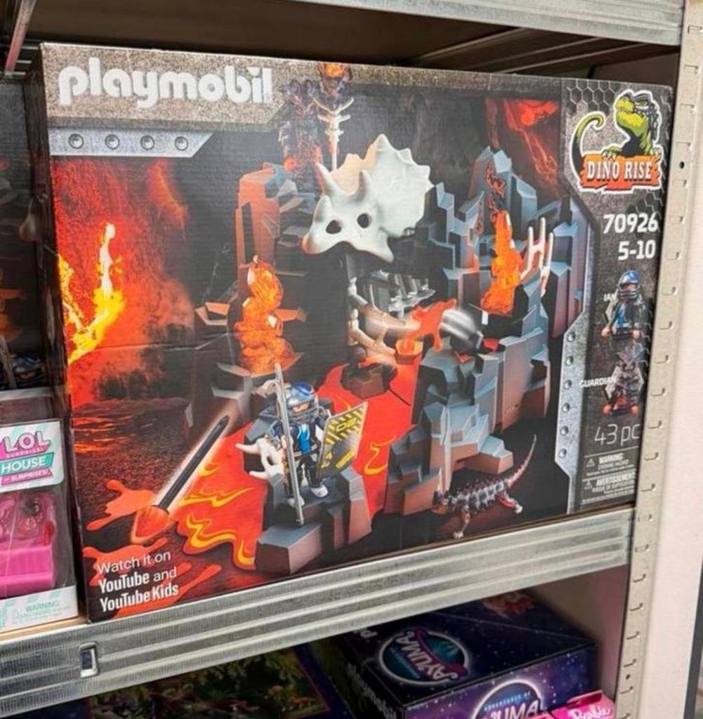 PLAYMOBIL Dino Rise Bewaker van de lavabron - 70926 - NIEUW, Kinderen en Baby's, Speelgoed | Playmobil, Ophalen of Verzenden, Nieuw