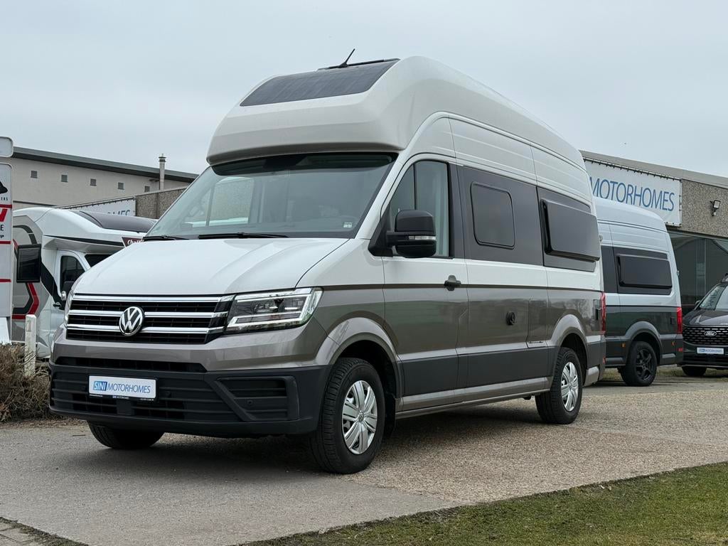 VW Grand California 600 - Full option - 2 KLEUREN - 177PK!, Caravans en Kamperen, Mobilhomes, Bedrijf, tot en met 4, Buscamper of Camperbus