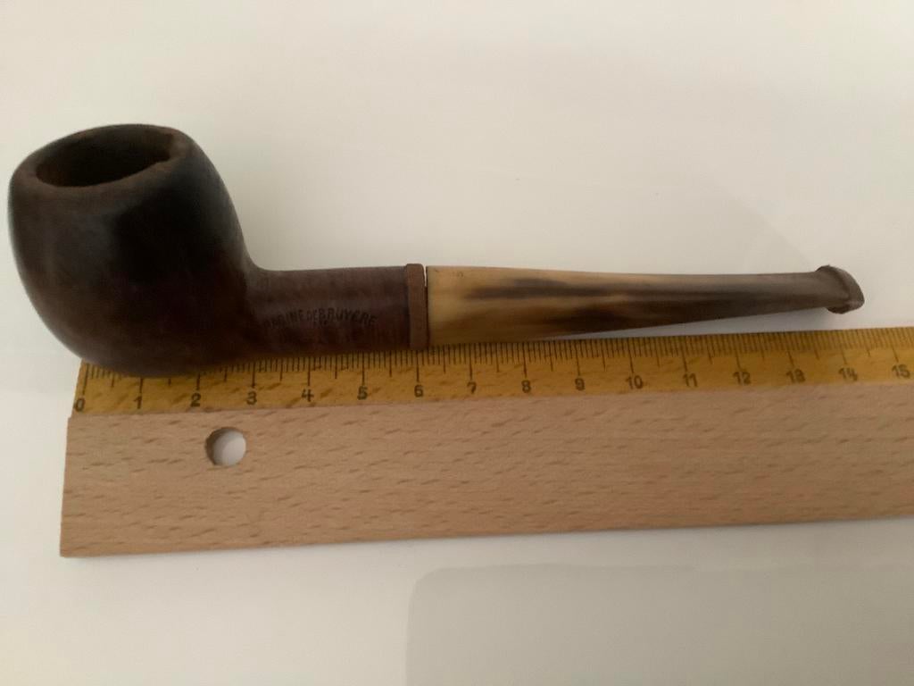 Oude Bruyere pijp, Ophalen, Gebruikt