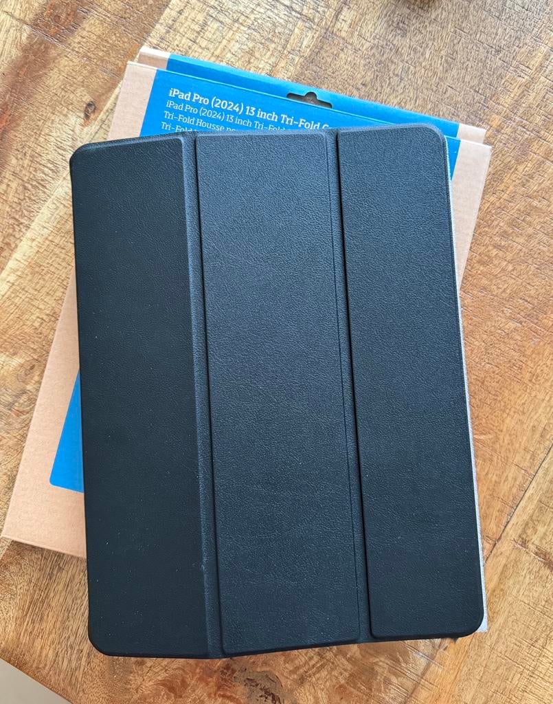 Ipad pro 13 inch hoes 2024/25. Zwart. Nieuw niet gebruikt, Ophalen, 13 inch of meer, Apple ipad pro 13 inch 2024/25, Bescherming voor- en achterkant