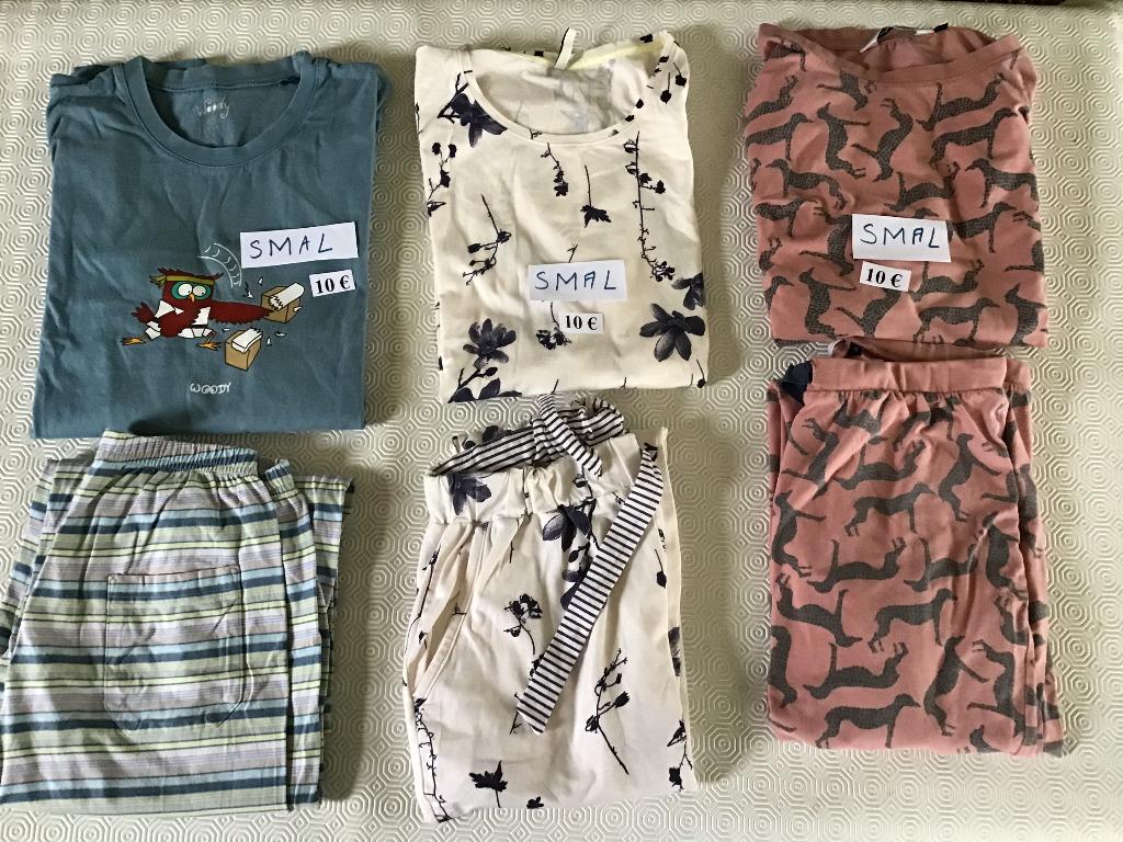 3 pyjama's maat smal aan 10 euro per stuk, Kleding | Dames, Pyjama's, Ophalen of Verzenden, Zo goed als nieuw