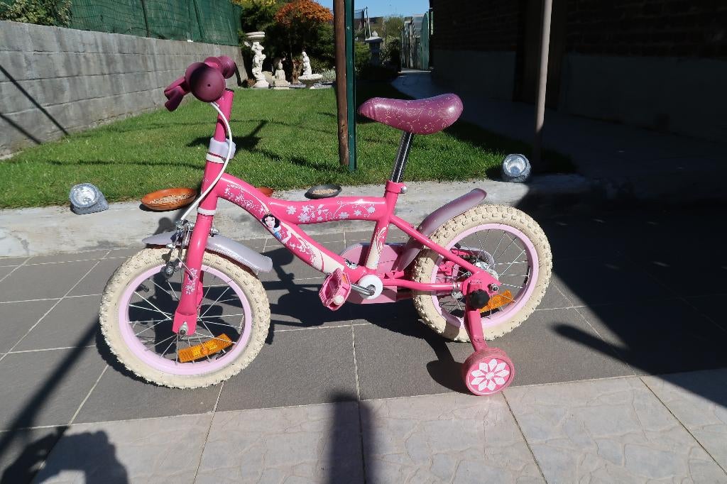 A vendre vélo enfant disney decathlon, Stabilisateurs, 16 à 20 pouces, Enlèvement, Utilisé