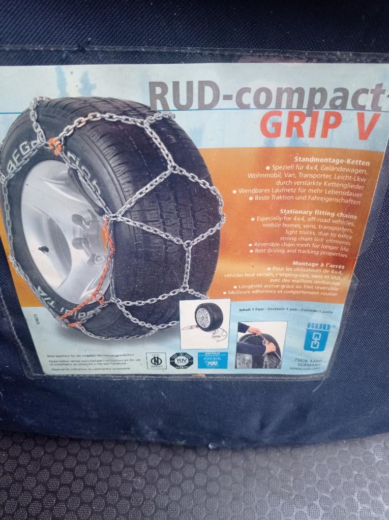 Sneeuwkettingen, Auto diversen, Sneeuwkettingen, Ophalen, Zo goed als nieuw