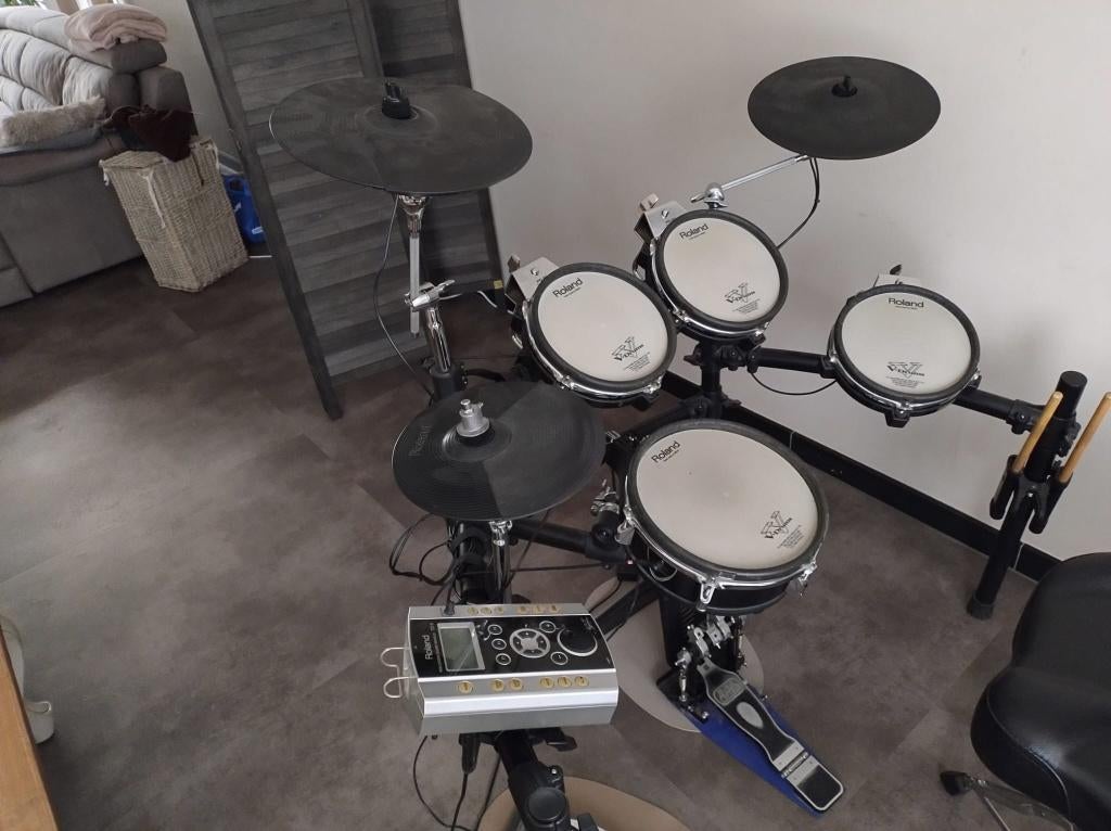 roland drum, Ophalen, Gebruikt, Roland, Elektronisch