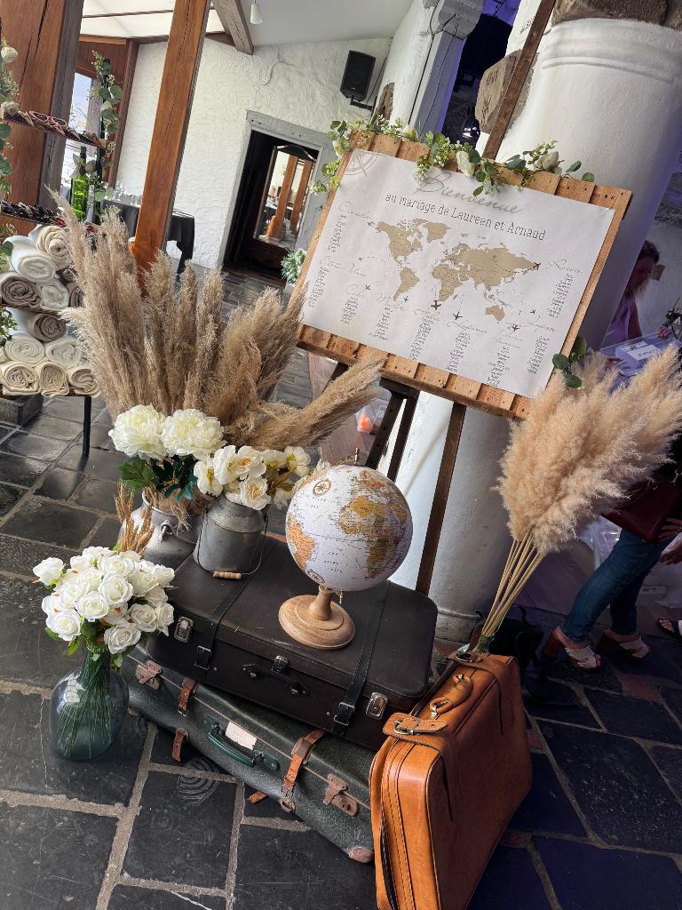 Vintage koffer, Handtassen en Accessoires, Koffers, Gebruikt, Leer, 60 tot 70 cm, 45 tot 55 cm, Ophalen of Verzenden