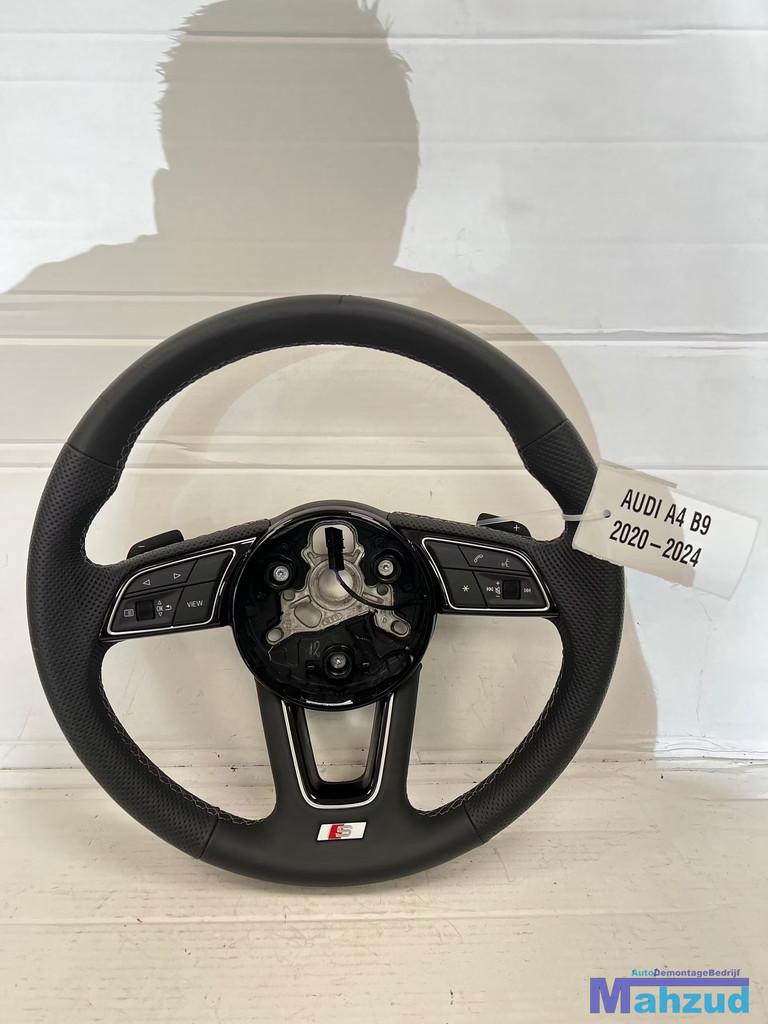 AUDI A4 B9 AVANT stuurwiel stuur met flipper 2020-2024, Auto-onderdelen, Besturing, Audi, Gebruikt