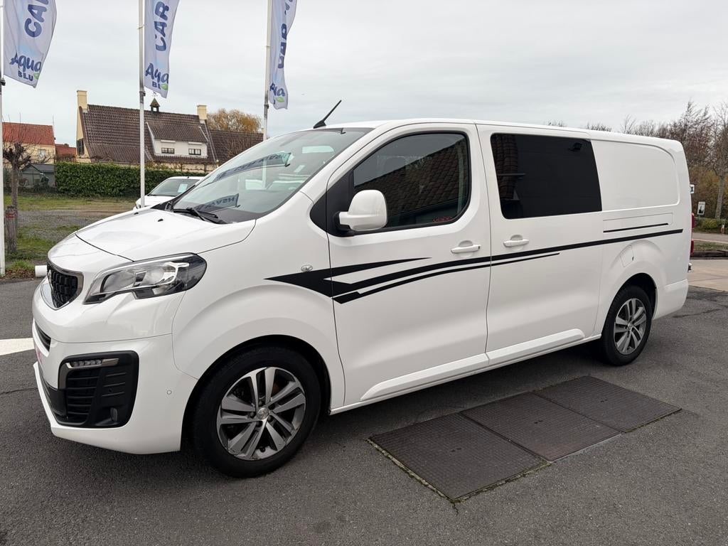 Peugeot Expert DUBBELE CABINE*L3/XL*2.0HDI*1e eigenaar, Auto's, Stof, Euro 6, Wit, Bedrijf