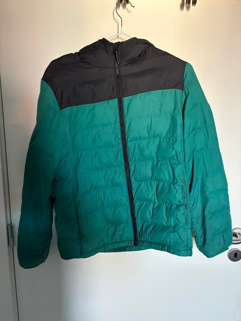 Uniqlo groene jas, Kleding | Heren, Ophalen of Verzenden, Gedragen, Maat 46 (S) of kleiner, Groen