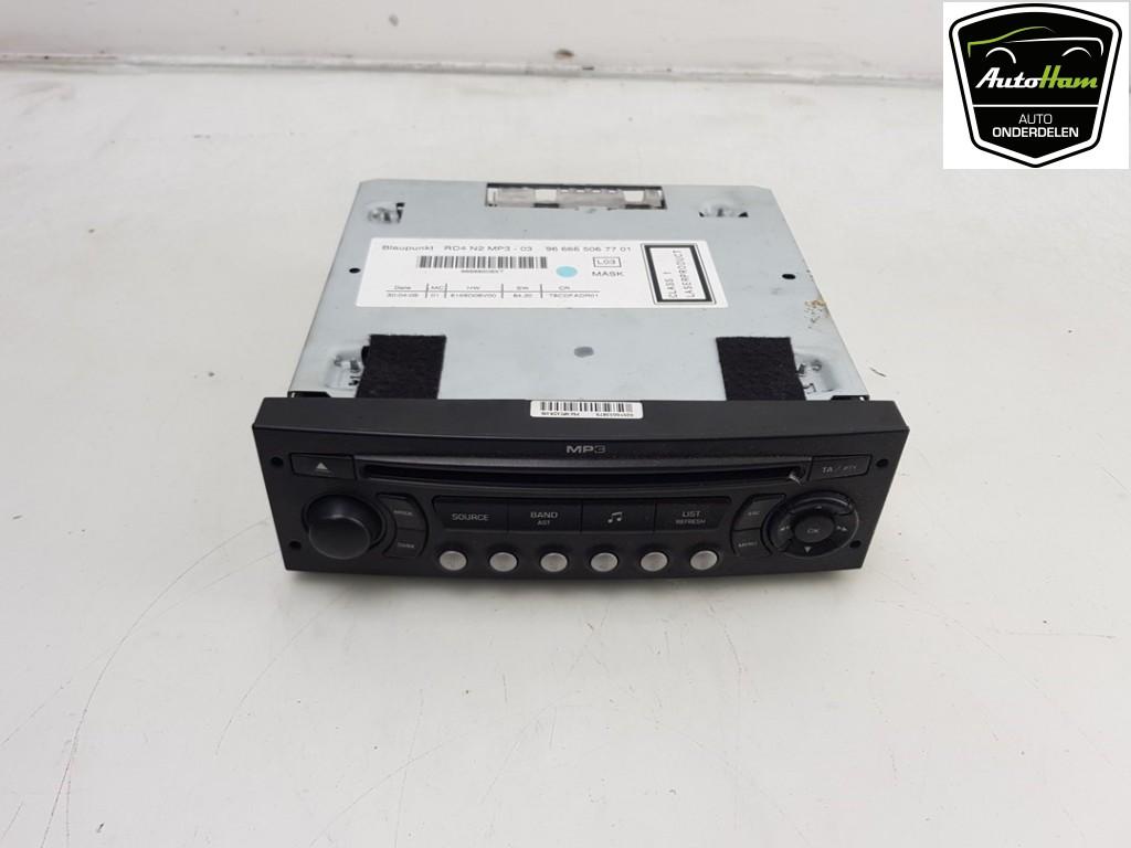 RADIO Peugeot 3008 I (0U / HU) (|9666650677|6579NV|6574PT|), Utilisé, Peugeot