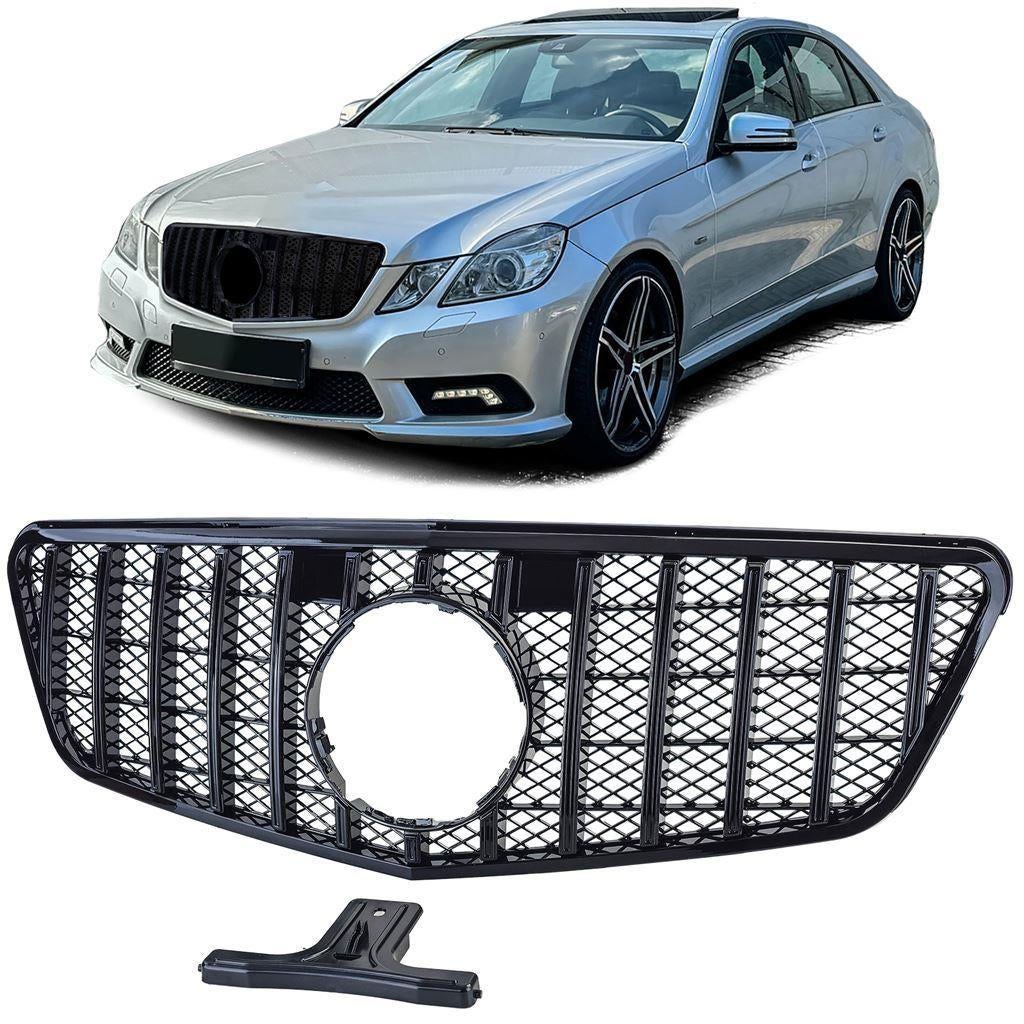 Grill Zwart Voor Mercedes E Klasse W212 S212, Auto diversen, Tuning en Styling, Verzenden