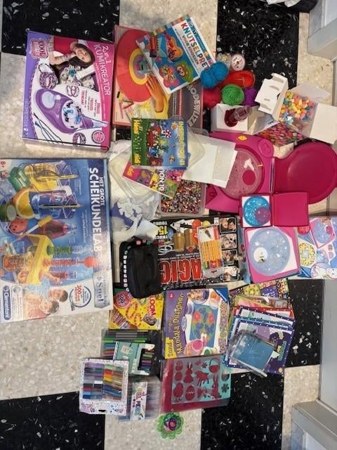 creatief pakket voor kinderen, Ophalen, Gebruikt, Bouwen