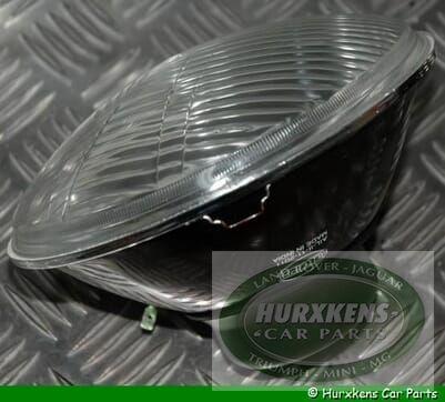 Koplamp bol/convex glas 7 inch met stadslicht, Neuf, Land Rover, -, -