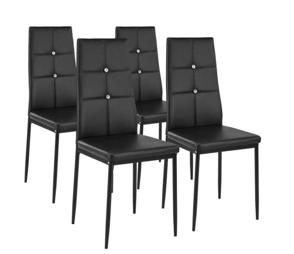 4 chaises moderne motif diamants Neuf, Maison & Meubles, Neuf, Vampira1804@hotmail.com, Pets&gardenshop, Synthétique