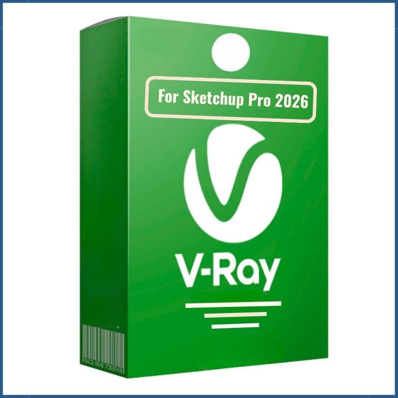 V-Rray for Sketchup Pro 2026, Informatique & Logiciels, Logiciel d'Édition, Neuf, Windows, Enlèvement