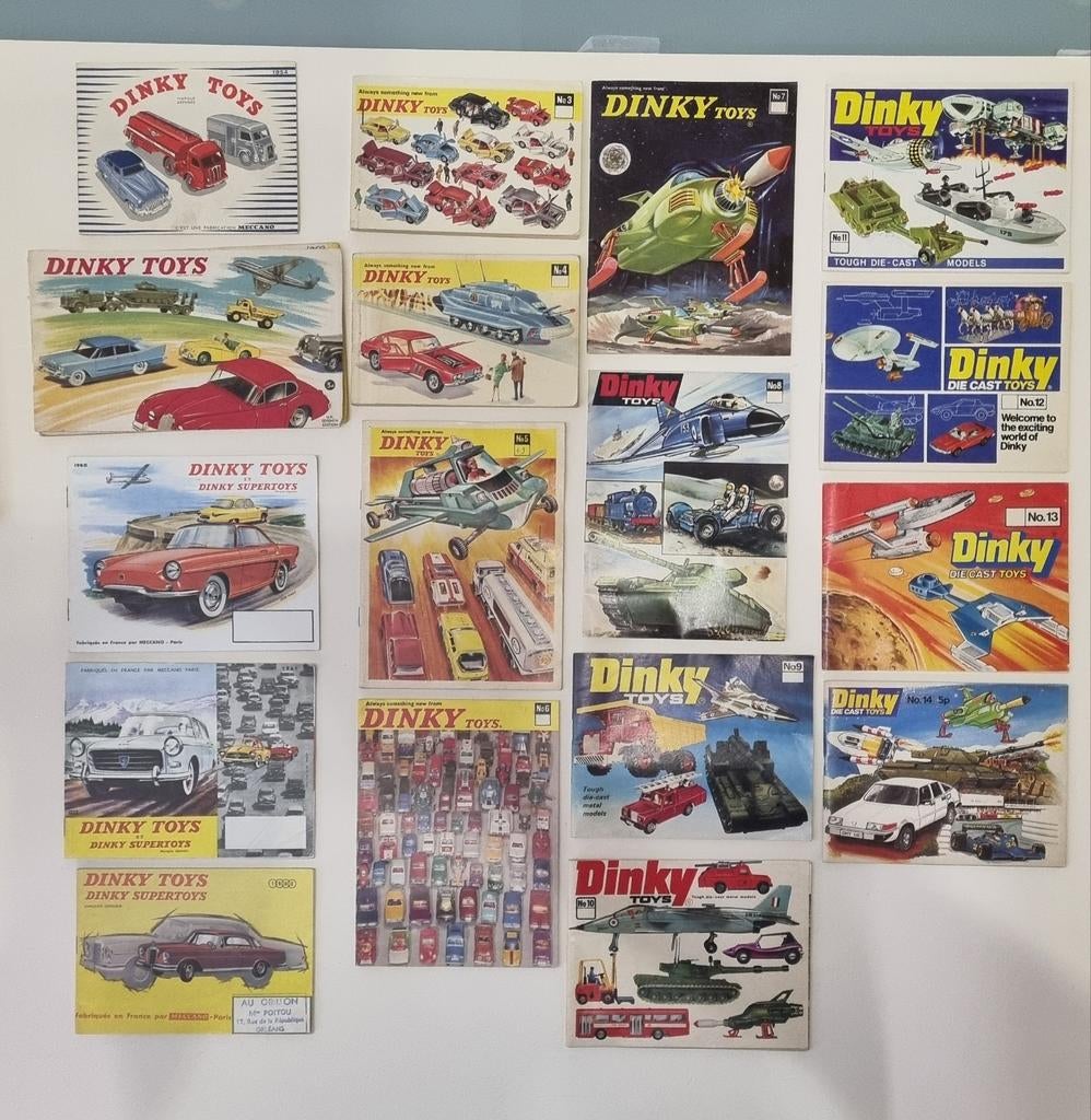 Catalogues Dinky Toys, Enlèvement ou Envoi, Utilisé, Autres types, Dinky Toys