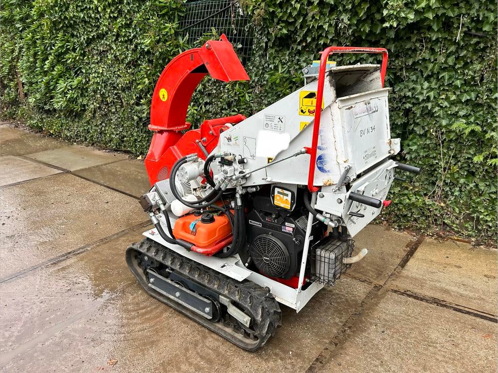 Bugnot halselaar rupsen, Tuin en Terras, Hakselaars, Ophalen, Zo goed als nieuw, Benzine