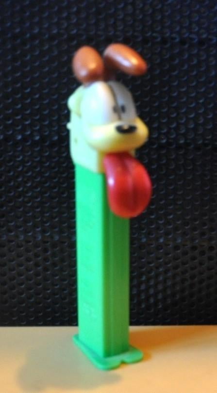 figurine distributeur bonbon pez odie 1978, Ophalen of Verzenden, Gebruikt, Overige typen