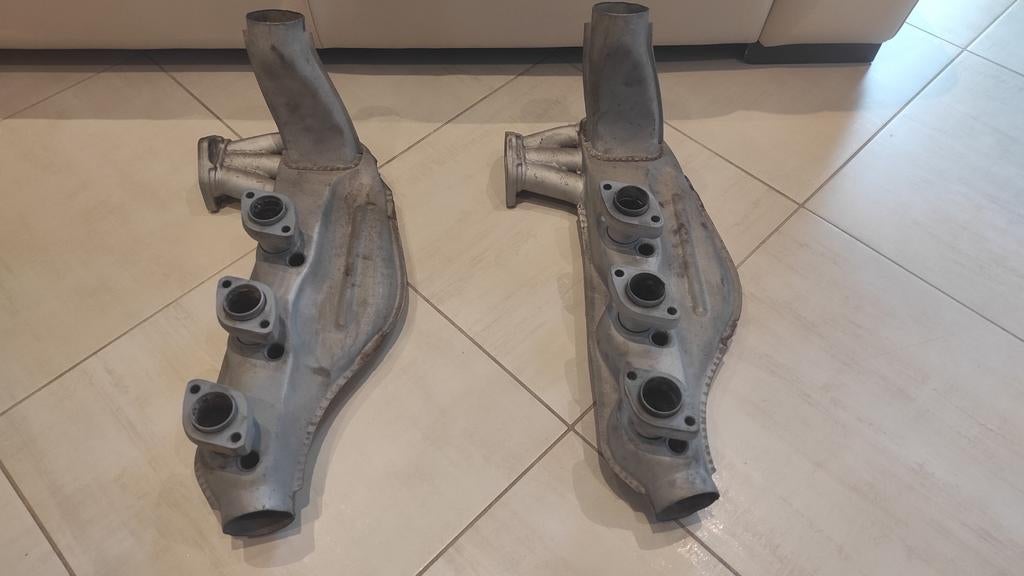 Porsche 911 SC warmtewisselaars/uitlaatspruitstukken, Auto-onderdelen, Uitlaatsystemen, Ophalen of Verzenden, Gebruikt, Porsche