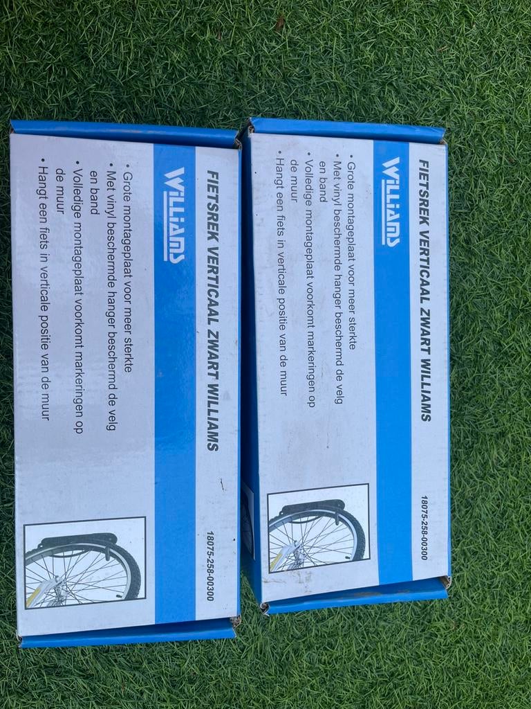 FIETSREK VERTICAAL ZWART WILLIAMS 18075-258-00300, Ophalen, Nieuw