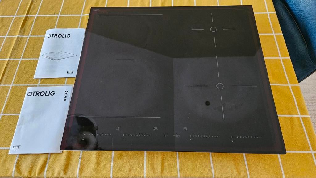 Inductiekookplaat Ortrolig Ikea, Elektronische apparatuur, Kookplaten, Gebruikt, Inbouw, Inductie, 4 kookzones, Ophalen