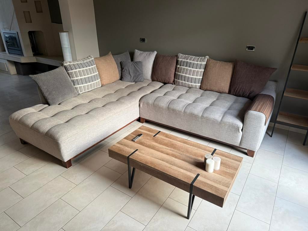 Divant Angle, Maison & Meubles, Canapés | Coins salons complets, Enlèvement, Utilisé, Tissus