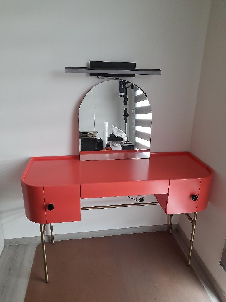 schminktafel, Ophalen, 100 tot 150 cm, Minder dan 100 cm, Hout