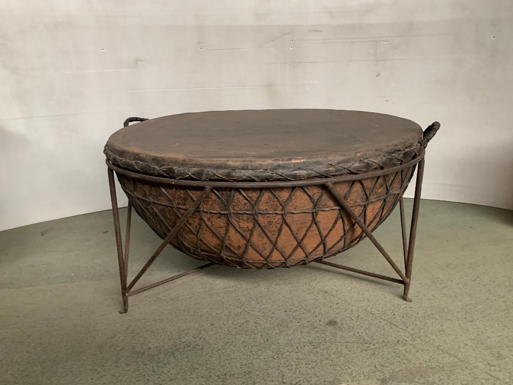 tamtam en trommel, Ophalen, Gebruikt, Trommel