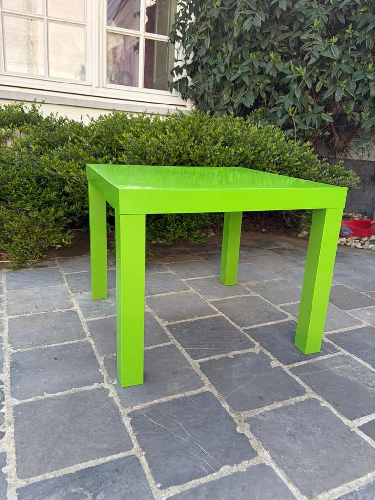 Petite Table verte pour enfants, Enlèvement, Utilisé, Carré