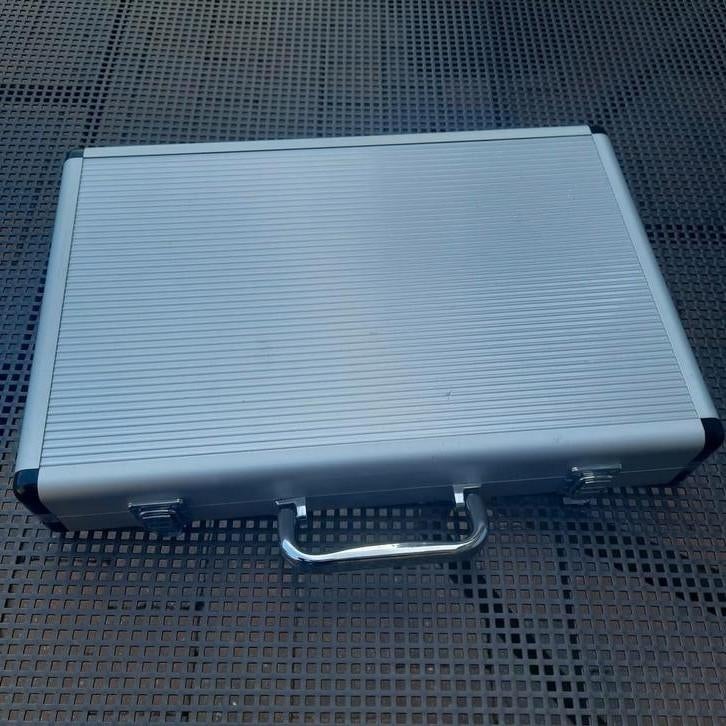 ALUMINIUM KOFFERTJE/AKTENTAS * NIEUW *, Handtassen en Accessoires, Koffers, Nieuw, Overige materialen, Minder dan 50 cm, Minder dan 35 cm