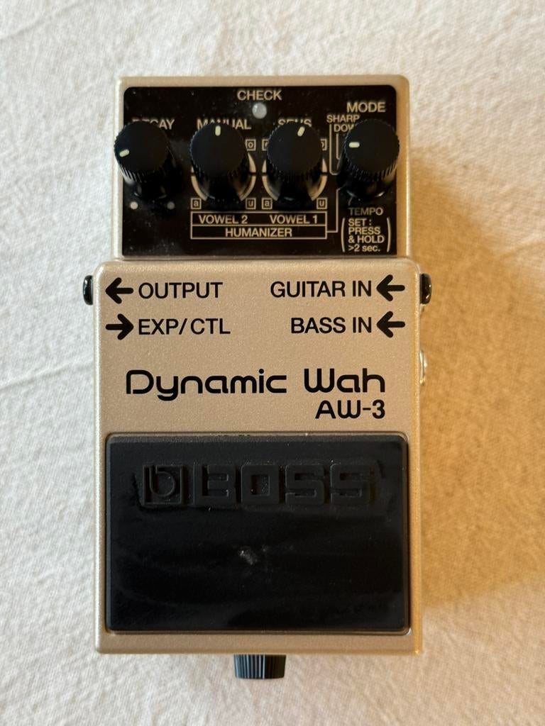 Boss AW-3 dynamic wah, Muziek en Instrumenten, Ophalen of Verzenden, Zo goed als nieuw