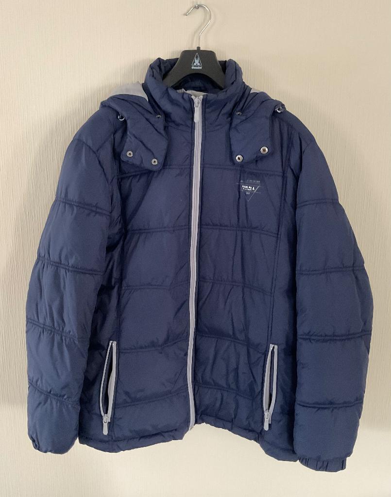 Winterjas Esprit maat XL, Kleding | Heren, Blauw, Maat 56/58 (XL), Ophalen of Verzenden, Zo goed als nieuw