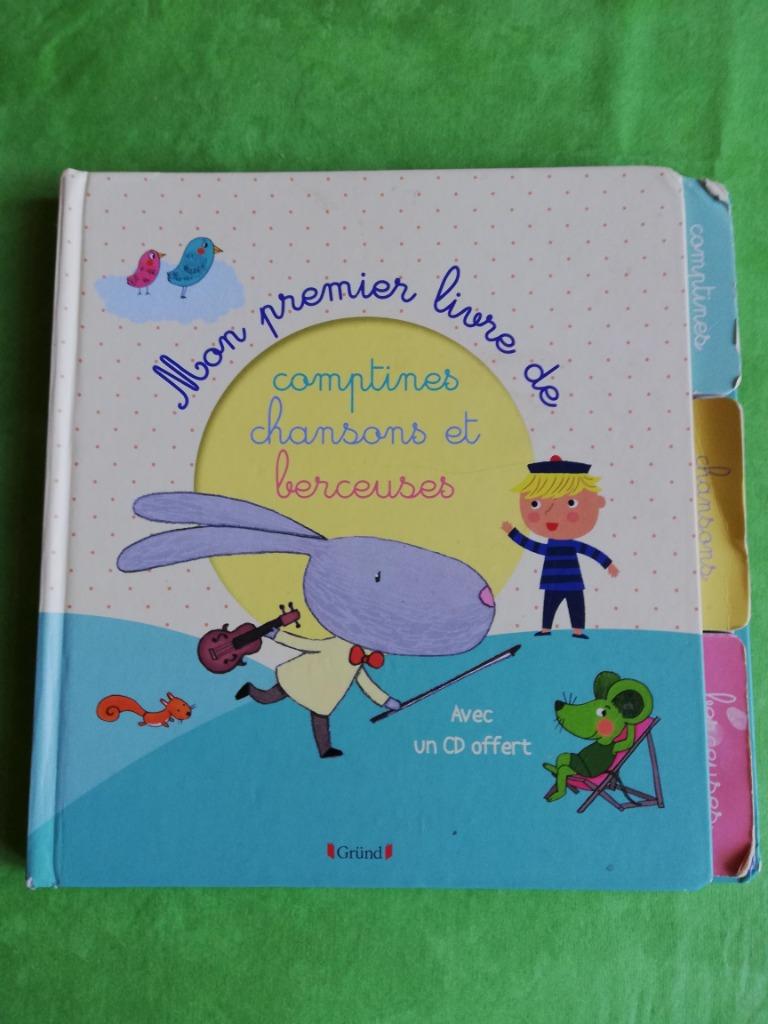 Mon premier livre de comptines, chansons et berceuses, Livres, Garçon ou Fille, Enlèvement ou Envoi, Olivia Cosneau, Utilisé