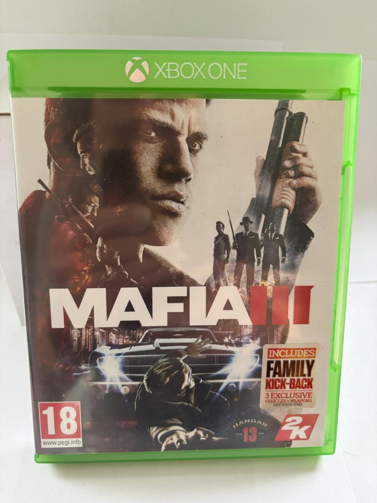 MAFIA 3 XBOX ONE - compatibel met Xbox Series X, Games en Spelcomputers, Avontuur en Actie, Gebruikt, Vanaf 18 jaar, 1 speler
