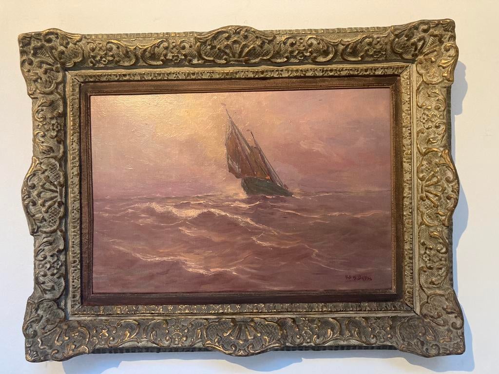 Décoration murale Ambert Isodore Devos, Antiquités & Art, Enlèvement