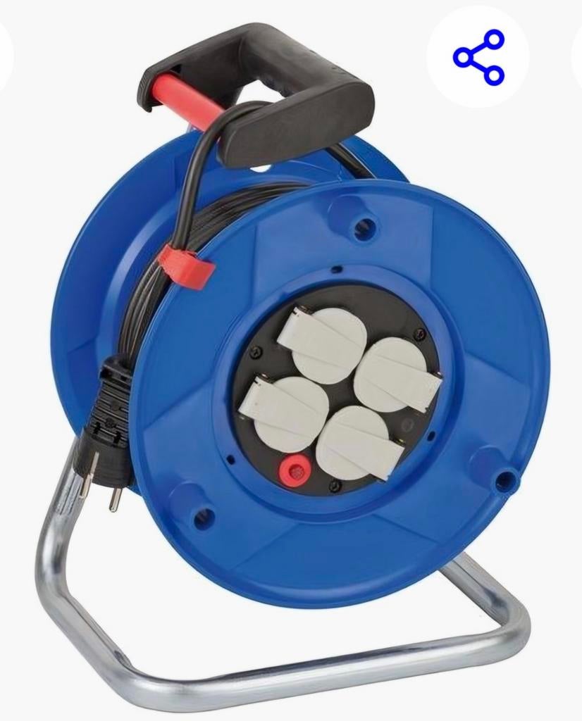 Nieuwe haspel, Doe-het-zelf en Bouw, Elektriciteit en Kabels, Ophalen