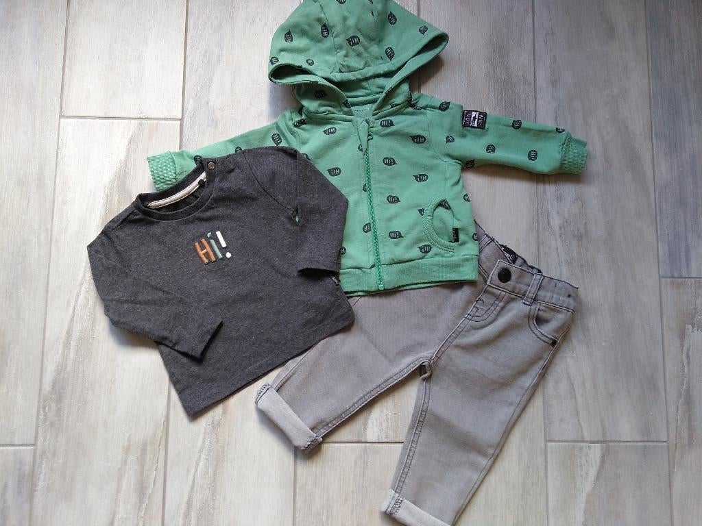 ★ M62 - Set noppies, Kinderen en Baby's, Ophalen of Verzenden, Zo goed als nieuw, Setje, Jongetje